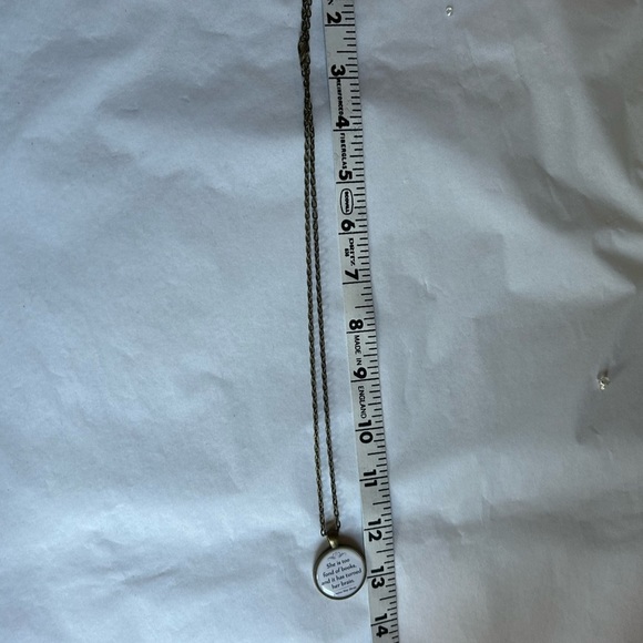 📚Book lovers necklace📚‎ Louisa May Alcott📚 - Picture 4 of 5